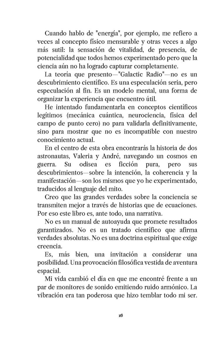 Página 16 del libro Galactic Radio